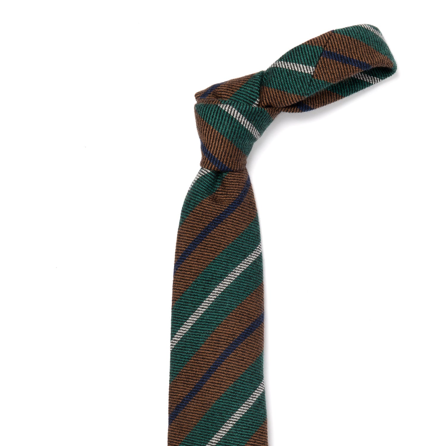 CA Archivio Storico: Tie "Nuovo Reggimento" made of Cashmere & Wool - hand-rolled